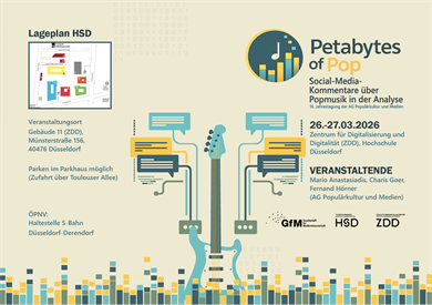 Kongress Petabytes of Pop Poster